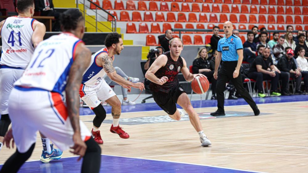 Gaziantep Basketbol kader maçına çıkıyor